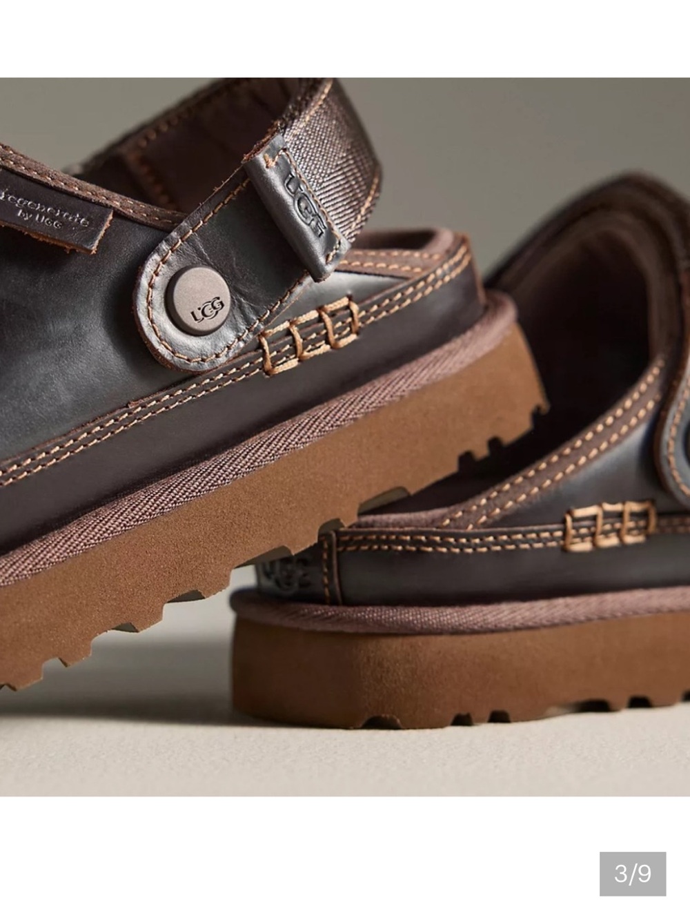 UGG® LEATHER GOLDENSTAR SLINGBACK
CLOGS
$149 - Picture 3 of 10